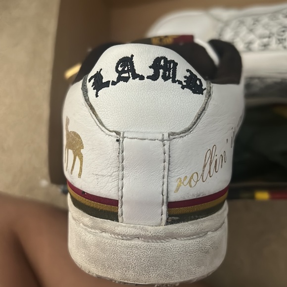 Gwen Stefani L.A.M.B. White tennis shoes - Picture 2 of 11